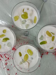 फ्रूट क्रीम (fruit cream recipe in Hindi) रेसिपी मुख्य फोटो