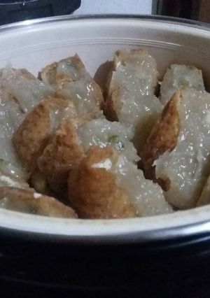 Foto resep Tahu cilok ricecooker