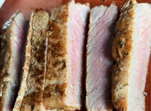 Foto resep Sirloin steak Medium Well (40 ribu rupiah)
