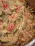 Pisto de aguacate (Receta de fin de mes)