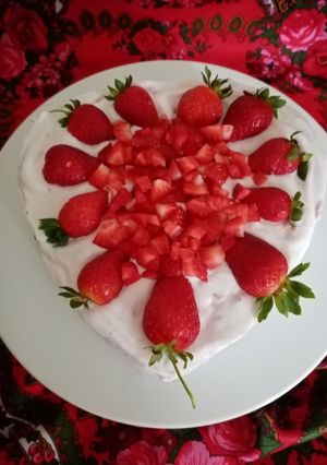 O poză a rețetei Tort Martişor.