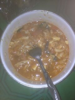 Foto resep Kuah sarden sayur kol