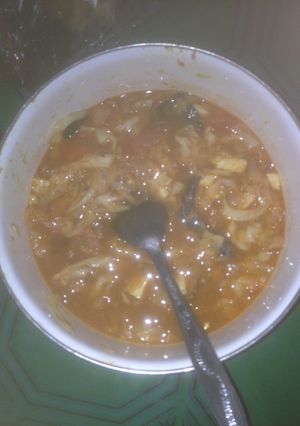 Foto resep Kuah sarden sayur kol