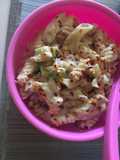 White cheesy pasta