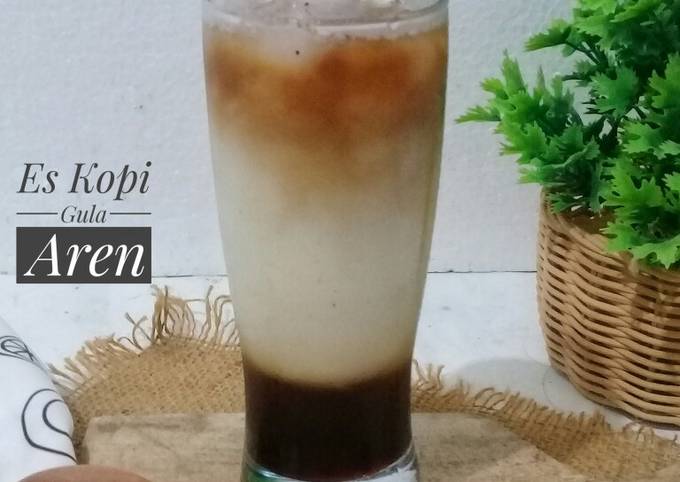 Resep Es Kopi Gula Aren oleh farida Sulthan 🇮🇩 (IG. Malika02782) - Cookpad