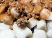 Una foto de gnocchi de papa express
