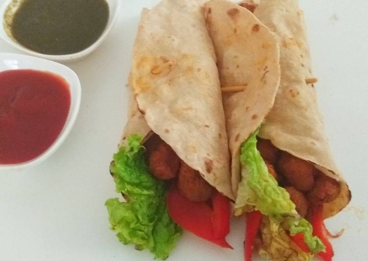 Soya Chunks Wrap Soya Chunks Wrap