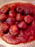 Ricas!!! Albóndigas de Atún en Salsa de Tomate