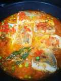 Merluza en salsa de la Charo
