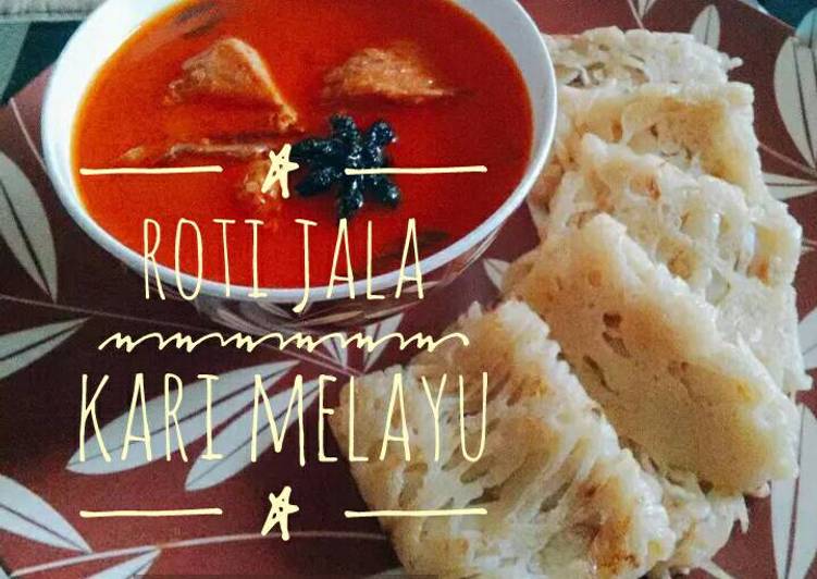 Roti Jala Kari Melayu