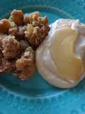 Crumble de Maçã e Aveia com Canela