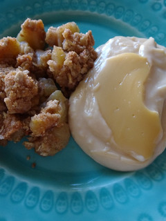 Foto de Crumble de Maçã e Aveia com Canela