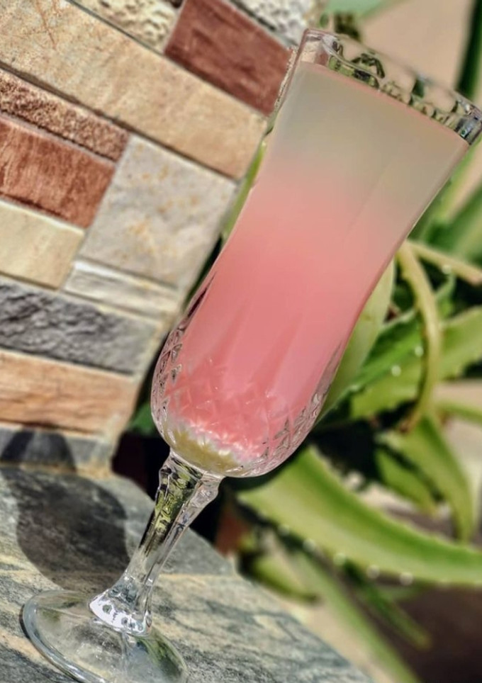 A picture of Ginger mocktail.