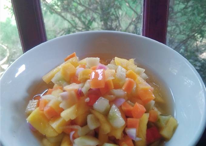 Cara bikin Acar timun wortel nanas Cara bikin Acar timun wortel nanas