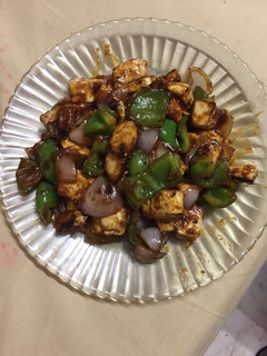 A picture of Chilli paneer dry.