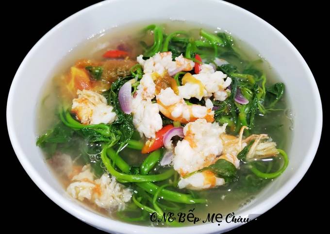 Cách Làm Món Canh chua rau muống của QUÂN NGUYỄN - Cookpad