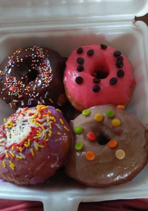 Foto resep Donat ubi ungu