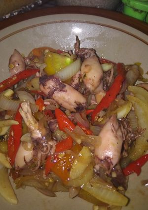 Foto resep Oseng baby cumi