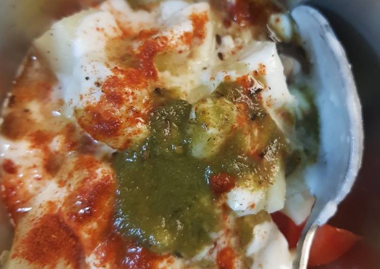 Recipe of Perfect Aaloo tomato chat