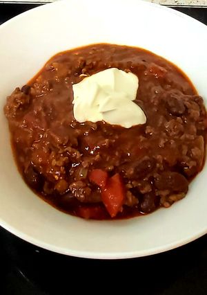 A picture of Chilli Con Carne 😋.
