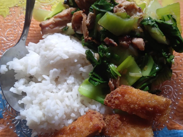 Easy Ways Make Recipes Cah pokchoy dengan ayam chaisu the Delicious Make You Drink.