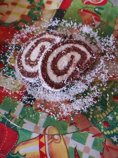 Kókuszos keksztekercs 😋 recept fotója