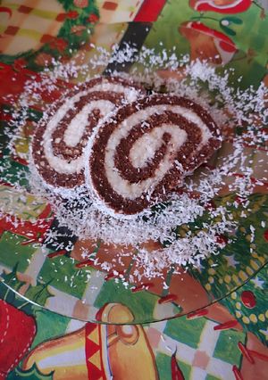 Kókuszos keksztekercs 😋 recept fotója