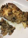 Baked Pork Chops with Shallots, Cream, and Mushrooms