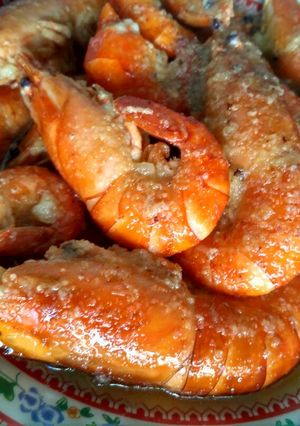 Foto resep Udang tumis garlic