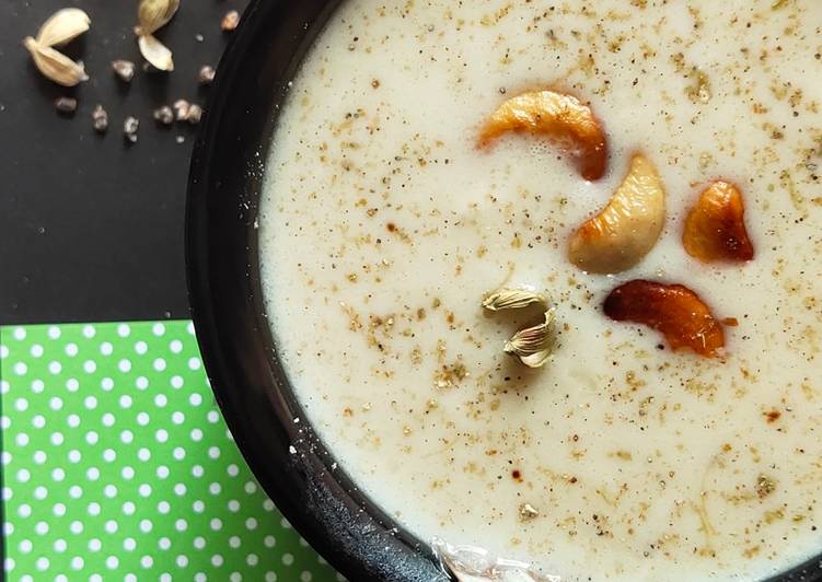 Easiest Way to Make Any-night-of-the-week Aloo payesh potato kheer