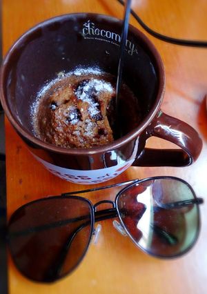 Foto resep Nutella Cake in the Mug kukus