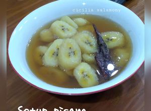 Foto resep Setup Pisang Kepok