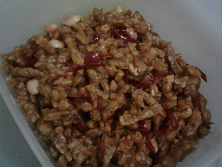 Cara Gampang Membuat Resep Kering Tempe Manis Bumbu Iris yang Uenak Anti Ribet, Mantap Sekali