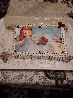 صورة لوصفة كيكة عيد الميلاد
