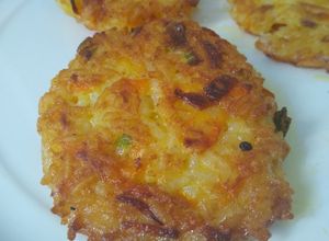 Una foto de Croquetas de arroz y zanahoria sin tacc