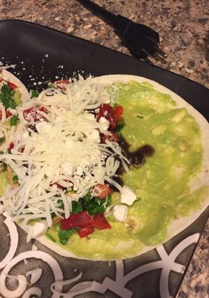 A picture of Chicken & Avocado Quesadilla.