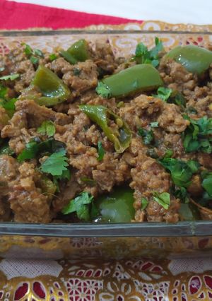 A picture of Mince With Bell Pepper.