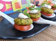 A picture of raw banana kebab