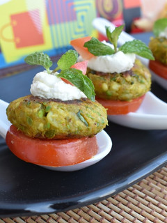 A picture of Raw Banana Kababs.