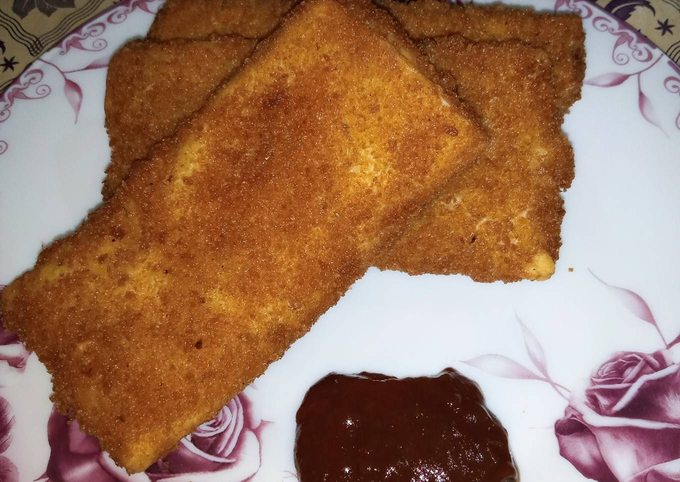 Chicken cheese roll