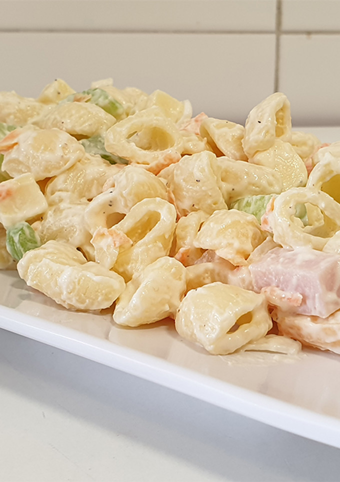 Una foto de Ensalada hawaiana