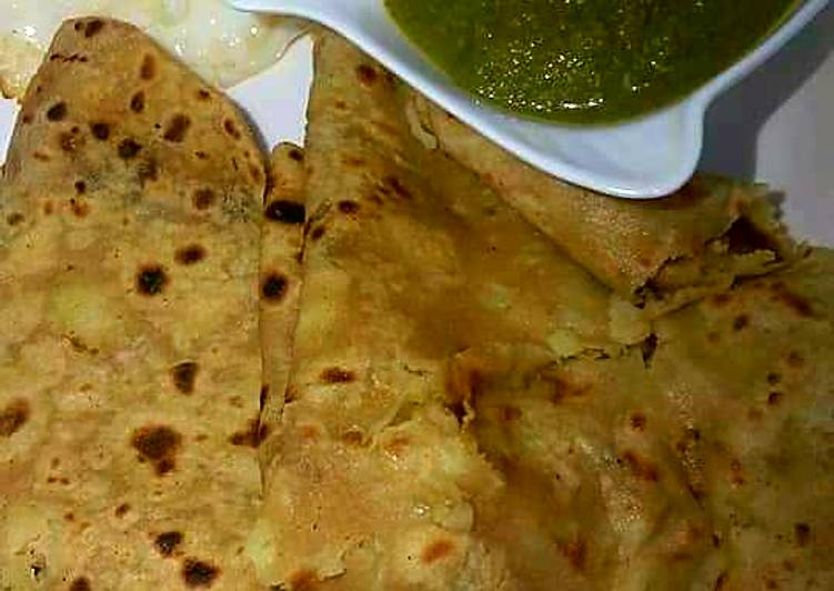 Recipe of Homemade Aloo ka paratha