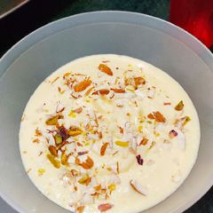 A picture of Mango Shrikhand.