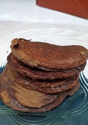 Foto resep Pancake diet cuma pake oat, whey protein tanpa gula tanpa pisang