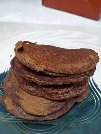 Cara Mudah Membikin Resep Pancake diet cuma pake oat, whey protein tanpa gula tanpa pisang yang  Bikin Ketagihan Anti Ribet, Mantap