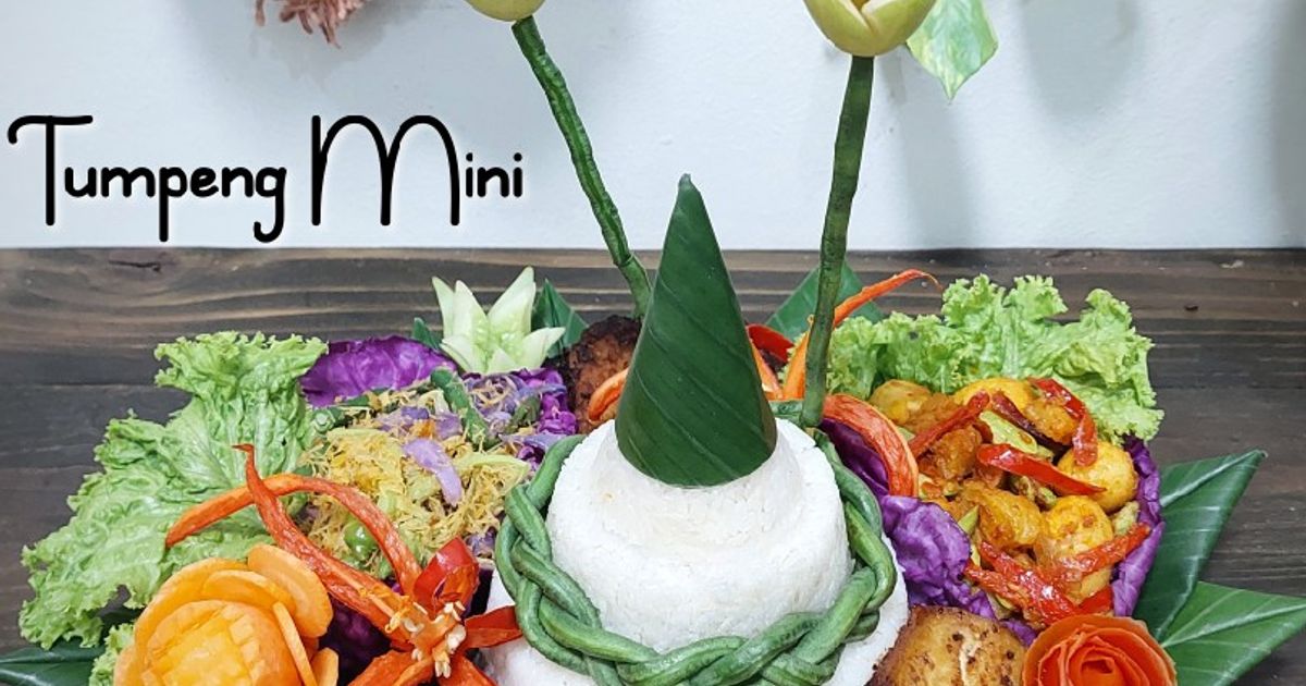 Tumpeng Mini (Nasi Putih)