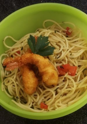 Foto resep Spaghetti Aglio Olio