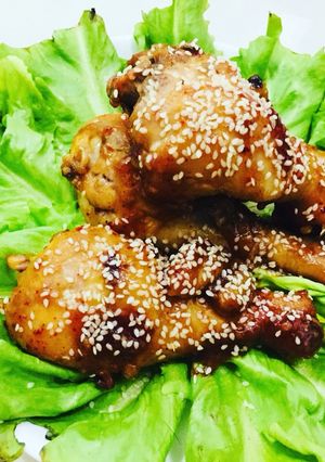Hình của món Đùi gà sốt me chua ngọt 🍗🍗🍗.