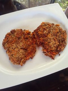 Una foto de Sustituto de Carne Lentejas tipo hamburguesas / Vegano