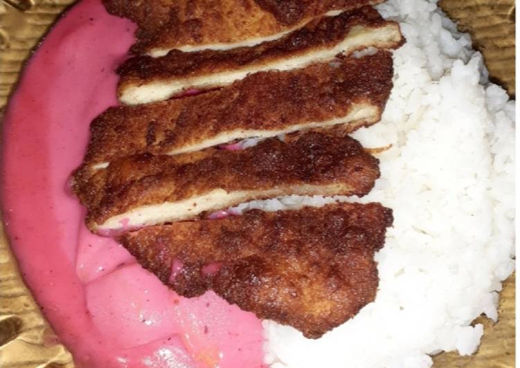 Cara Membuat Chicken Katsu Pink Curry Japan Yang Mudah
